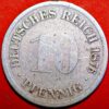 German States 10 pfennig 1876