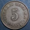 Germany Empire 5 Pfennig 1914 J KM# 11
