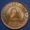 Germany Weimar Republic 2 Reichspfennig 1924 A KM# 38