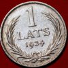 Latvia 1 Lats 1924 Silver