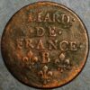 France Liard B Louis XIV KM# 192