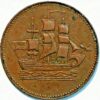 Canada token Breton 997 Ships Colonies Commerce