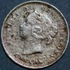 Canada 5 Cents 1889 Victoria Queen silver KM#2