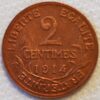 2 Centimes 1914 France Paris