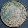 Switzerland 1/2 Franc 1959 B KM# 23