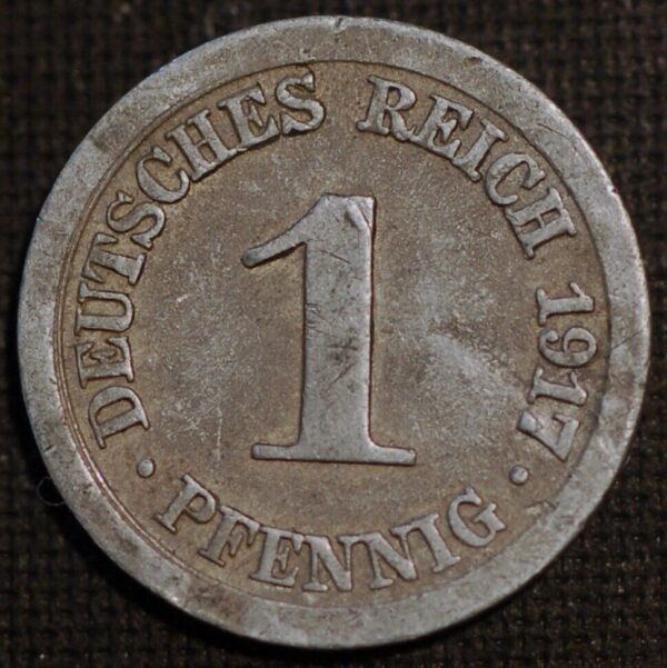 Germany 1 Pfennig 1917 A