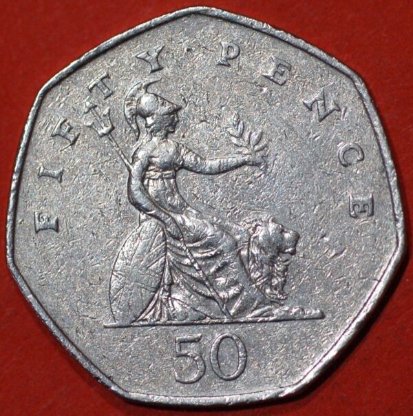 United Kingdom 50 Pence 1997 Elizabeth II KM# 940.1