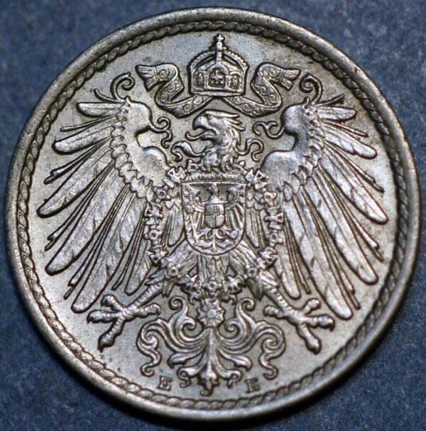 Germany Empire 5 Pfennig 1905 E KM# 11