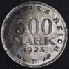 Germany Weimar Republic 500 Mark 1923 F KM#36