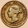 1 Cent 1899 Victoria Canada KM#7