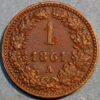 Austria Kreuzer 1861 A KM# 2186
