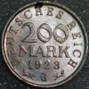Germany Weimar Republic 200 Mark 1923 G KM# 35