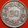 20 Rappen 1962 KM#29a Switzerland  - Image 2