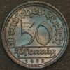 Germany Weimar Republic 50 Pfennig 1922 A KM# 27