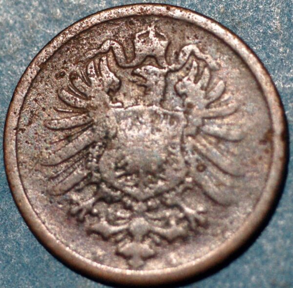 Germany 2 Pfennig 1874 Wilhelm I KM# 2 - Image 2