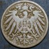 Germany Empire 10 Pfennig 1899 G Wilhelm II KM# 12 - Image 2