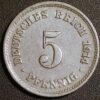 Germany Empire 5 Pfennig 1914 F KM# 11