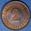 Germany Weimar Republic 2 Reichspfennig 1924 A KM# 38