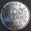 Germany Weimar Republic 200 Mark 1923 KM# 35