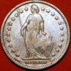 1 Franc 1916 silver KM#24 Switzerland - Image 2