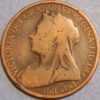 1 Penny 1897 Victoria 3rd portrait United Kingdom KM# 790 - Image 2