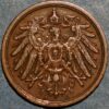 Germany 2 Pfennig 1910 Wilhelm II KM# 16 - Image 2