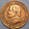 Italy Papal States Pivs IX 1 Soldo 1867 - Image 2