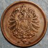 Germany 1 Pfennig 1889 AA Wilhelm II KM# 10 - Image 2