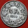 1914 1/2 Franc silver Switzerland