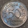 Germany Weimar Republic 50 Pfennig 1922 E KM# 27 - Image 2