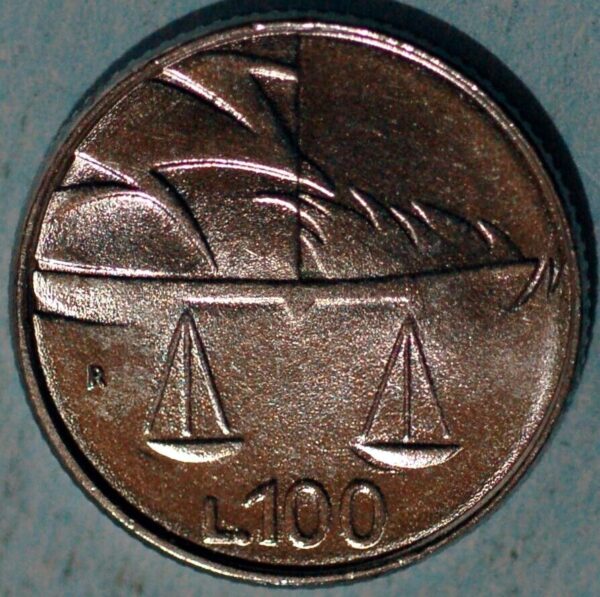 Italy 100 Lire 1990 Republic di San Marino - Image 2