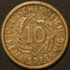 Germany Weimar Republic 10 Reichspfennig 1924 J KM# 40