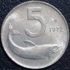 Italy 5 Lire 1972 KM#92