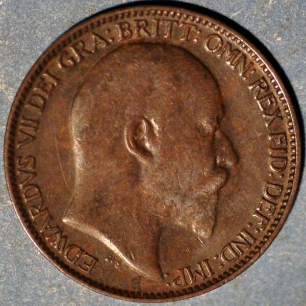 Great Britain Farthing 1910 KM#792 - Image 2