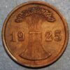 Germany Weimar Republic 2 Reichspfennig 1925 A KM# 38 - Image 2