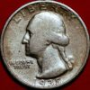 1/4 Dollar 1935 silver Washington Silver Quarter KM#164 United States