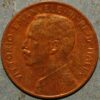 Italy 2 Centesimi 1911 Vittorio Emanuele III KM# 41