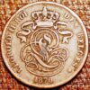 Belgium Leopold II 2 Cent 1870 - Image 2