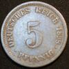 Germany Empire 5 Pfennig 1898 D KM#11