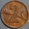 Switzerland 2 Rappen 1948 KM# 47
