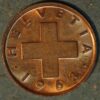 Switzerland Rappen 1968 B KM# 46