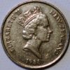 New Zealand 10 Cents 1988