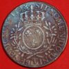 France 1 Ecu 1728 T Nantes Louis XV KM# 486