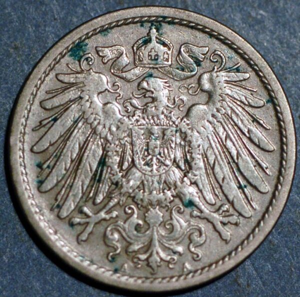 Germany Empire 10 Pfennig 1910 A Wilhelm II KM# 12