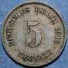 Germany Empire 5 Pfennig 1912 E KM# 11