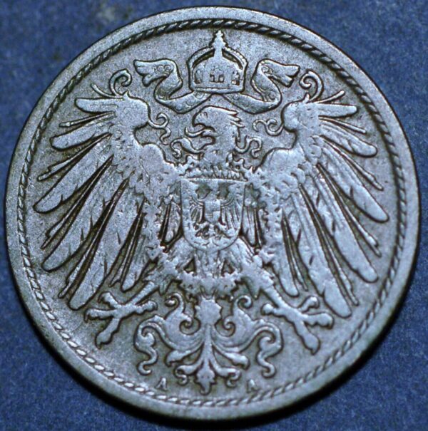 Germany Empire 10 Pfennig 1903 A Wilhelm II KM# 12 - Image 2