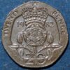 Great Britain 20 Pence 1982 KM# 931