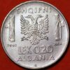 0.20 Lek 1941 Vittorio Emanuele III Italian Occupation Albania - Image 2
