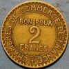 France 2 Francs 1926 Chambres de Commerce KM# 877