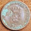 India Portuguese 1903 ½ Tanga 30 Reis Carlos I Mumbai mint KM# 16 - Image 2